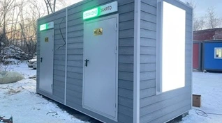 Бытовка с туалетом и душем